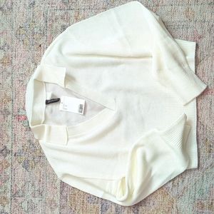 H&M | Collared Sweater Top (cropped), NWT